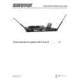 SHURE UHF-R Owners Manual