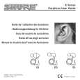 SHURE EARPHONE Owners Manual