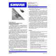 SHURE 819 Owners Manual