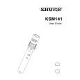 SHURE KSM141 Owners Manual